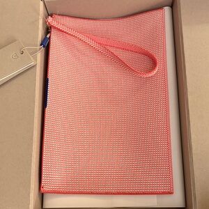 Rothy’s Coral Wristlet Pouch